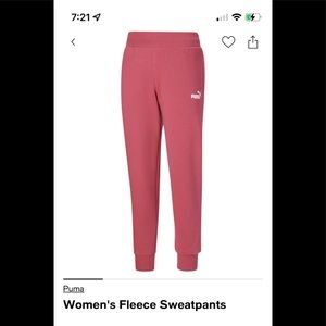 Puma Fleece Sweatpants